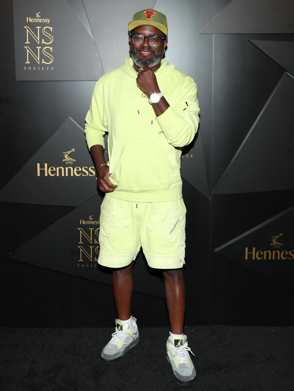 <p>Lil Rel Howery attends the Hennessy Never Stop Never Settle Society Soirée at the Gathering Spot in Los Angeles. </p>