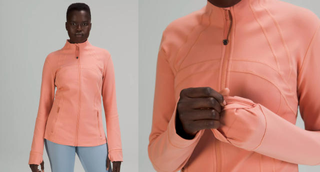 NEW Lululemon Define Jacket Luon Sunny Coral Jacket Women’s Size 2