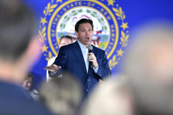 Ron DeSantis angered Republican women in the early voting state of New Hampshire with what strategists called a 'rookie';  error.