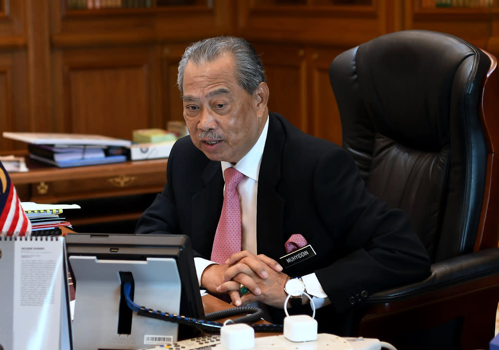 Analysts say Prime Minister Tan Sri Muhyiddin Yassin is not likely to be concerned about how the allegations would affect his support. — Bernama pic