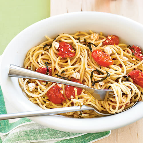 Tomato-Ricotta Spaghetti