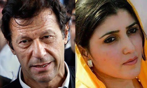 Imran Khan – Ayesha Gulalai