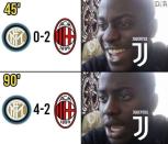 L'Inter ribalta il derby nel secondo tempo e non solo vince 4-2 al triplice fischio, ma spopola anche sui social. Ecco i migliori meme e gli sfottò su Instagram, Facebook e Twitter.