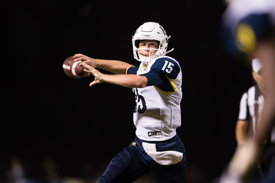 Northern Arizona QB Case Cookus has set passing records and is an NFL prospect. (Getty Images)