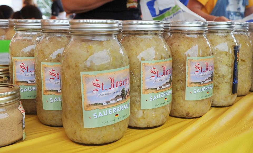 One of the most popular items at GermanFest is sauerkraut. This year's event has been canceled due to growth in the newly incorporated city.