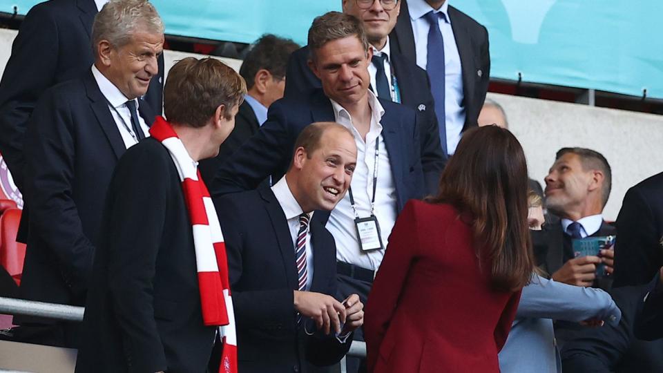 Prince William, Denmark royals