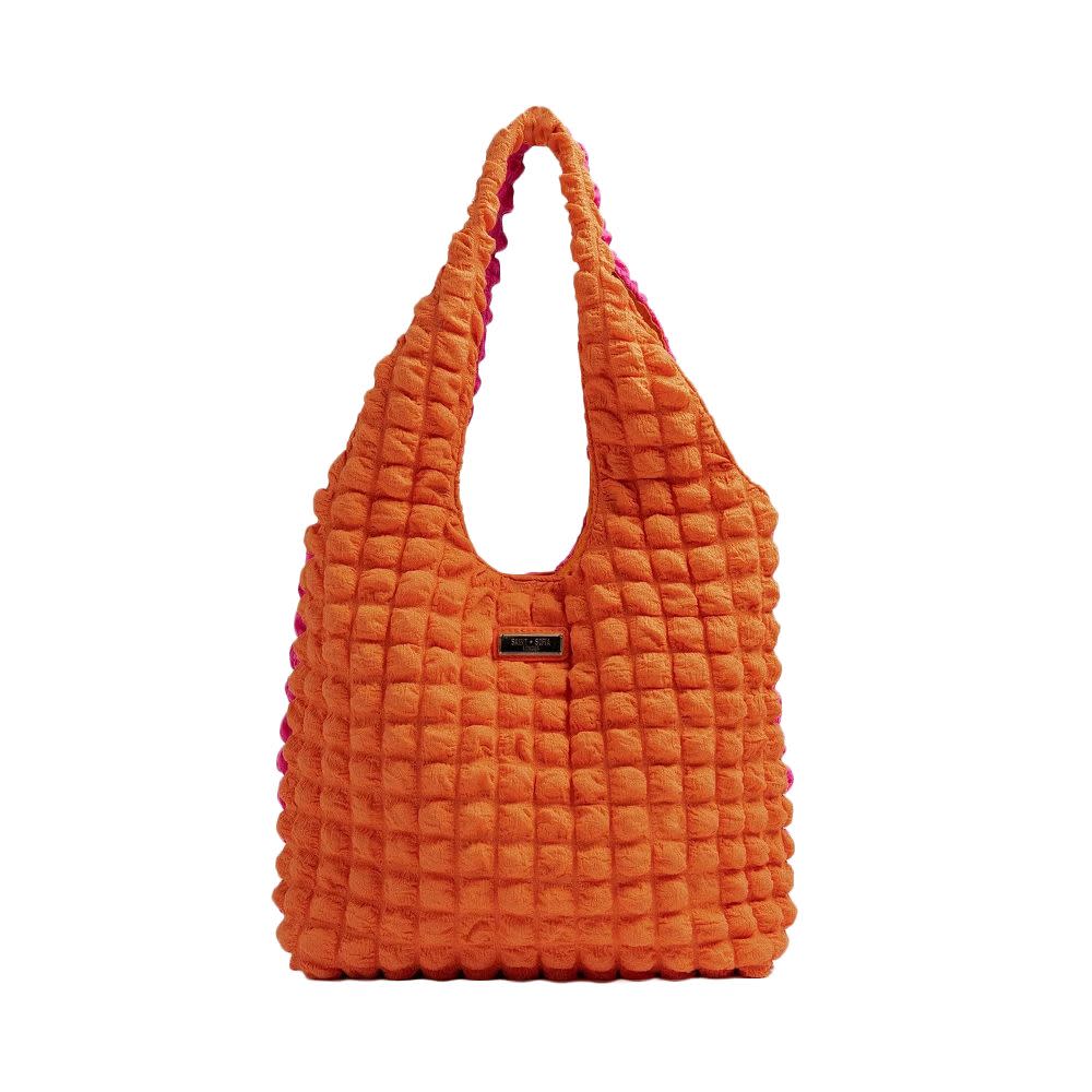 <p><a href="https://saintandsofia.com/products/soho-shoulder-tote-bag-nylon-orange-pink" rel="nofollow noopener" target="_blank" data-ylk="slk:Shop Now;elm:context_link;itc:0;sec:content-canvas" class="link rapid-noclick-resp">Shop Now</a></p><p>Soho Shoulder Tote Bag</p><p>$89.00</p><p>saintandsofia.com</p><span class="copyright">Courtesy</span>