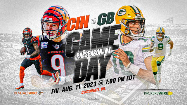 Bengals vs. Packers live stream, time, viewing info for preseason game