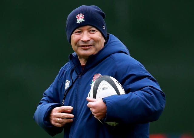 Eddie Jones is currently self-isolating