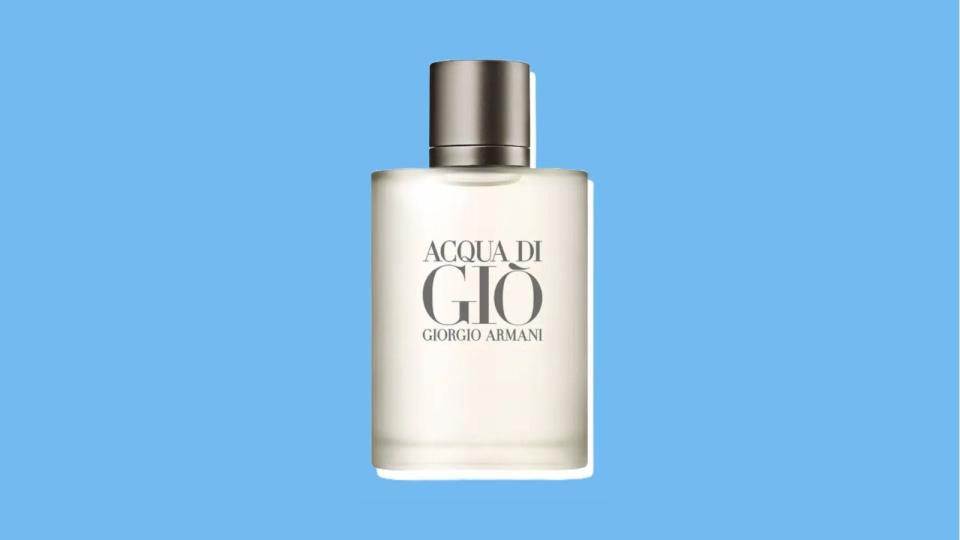 Go with this aquatic-inspired fragrance from Giorgio Armani.