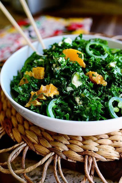 healthy salad recipes kale