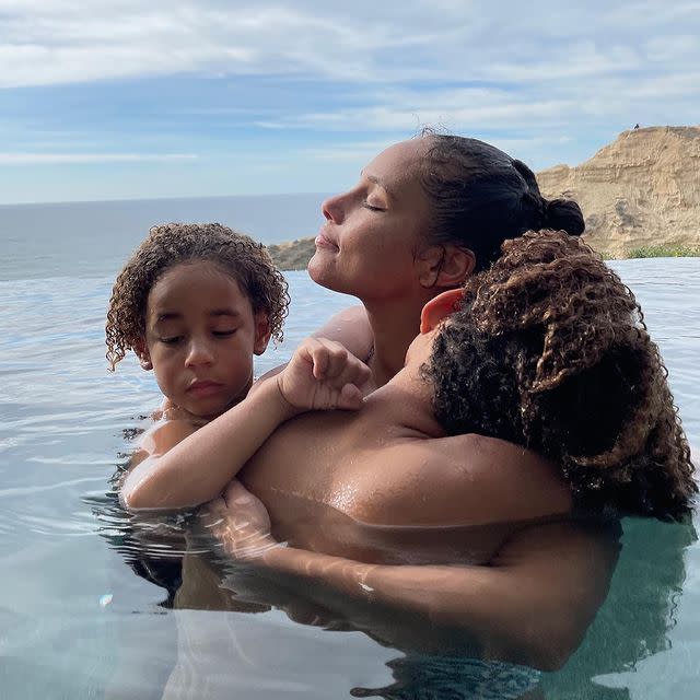 <p>“Being a parent has made me more open, more connected to myself, more happy, and more creative,” the “Girl on Fire” singer <a href="https://people.com/parents/alicia-keys-motherhood-has-made-me-a-better-person/" rel="nofollow noopener" target="_blank" data-ylk="slk:previously told;elm:context_link;itc:0;sec:content-canvas" class="link ">previously told </a><i>Scholastic Parent & Child</i>. </p> <p>“I’m more discerning in what I do and how I do it. It’s just made me a better person all the way around,” she continued. Keys is mom to sons Egypt and Genesis, whom she shares with husband Swizz Beatz. </p> <p>"I’m here for all of this!!!⁣ One day they will be so big I won’t be able to hold them both at the same time. But 4 now, I’m not taking ONE SECOND for granted!⁣" she wrote on <a href="https://www.instagram.com/p/CNaYBIgLmmL/" rel="nofollow noopener" target="_blank" data-ylk="slk:Instagram;elm:context_link;itc:0;sec:content-canvas" class="link ">Instagram</a> alongside a shot of her swimming with her sons. </p>