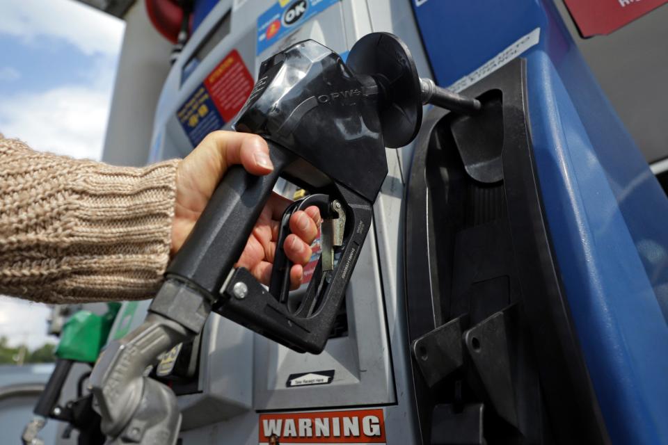 Gas prices in recent weeks have fallen nationally.