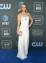 <p>Mary Poppins Returns actress Emily Blunt stunned in a jewelled white dress. Source: Getty </p>