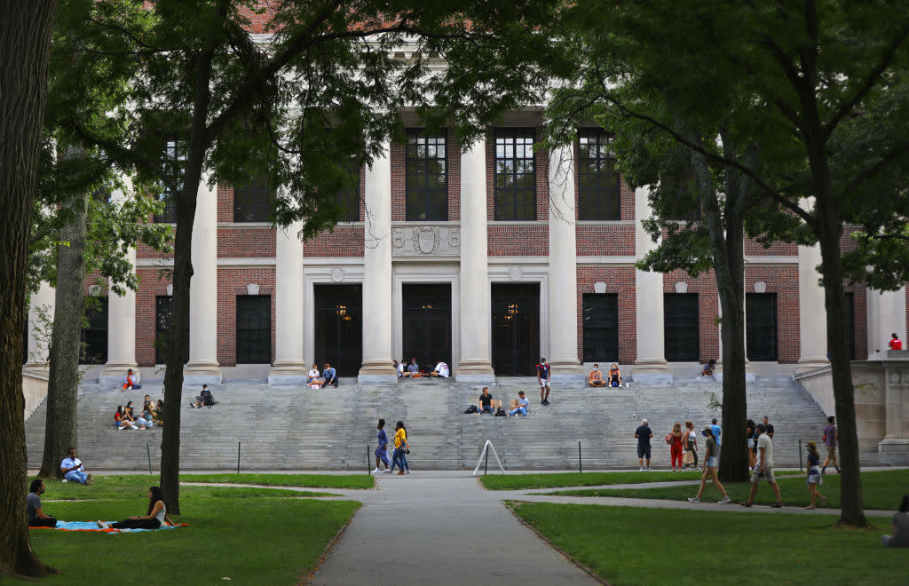 Harvard Yard Gates Locked