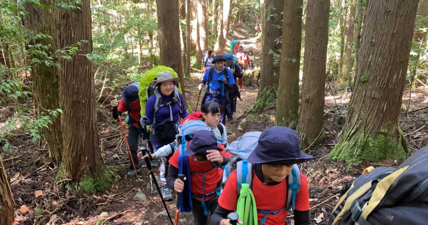 泰雅族的小朋友前往泰雅族的聖山-大霸尖山。（圖／影音組攝）