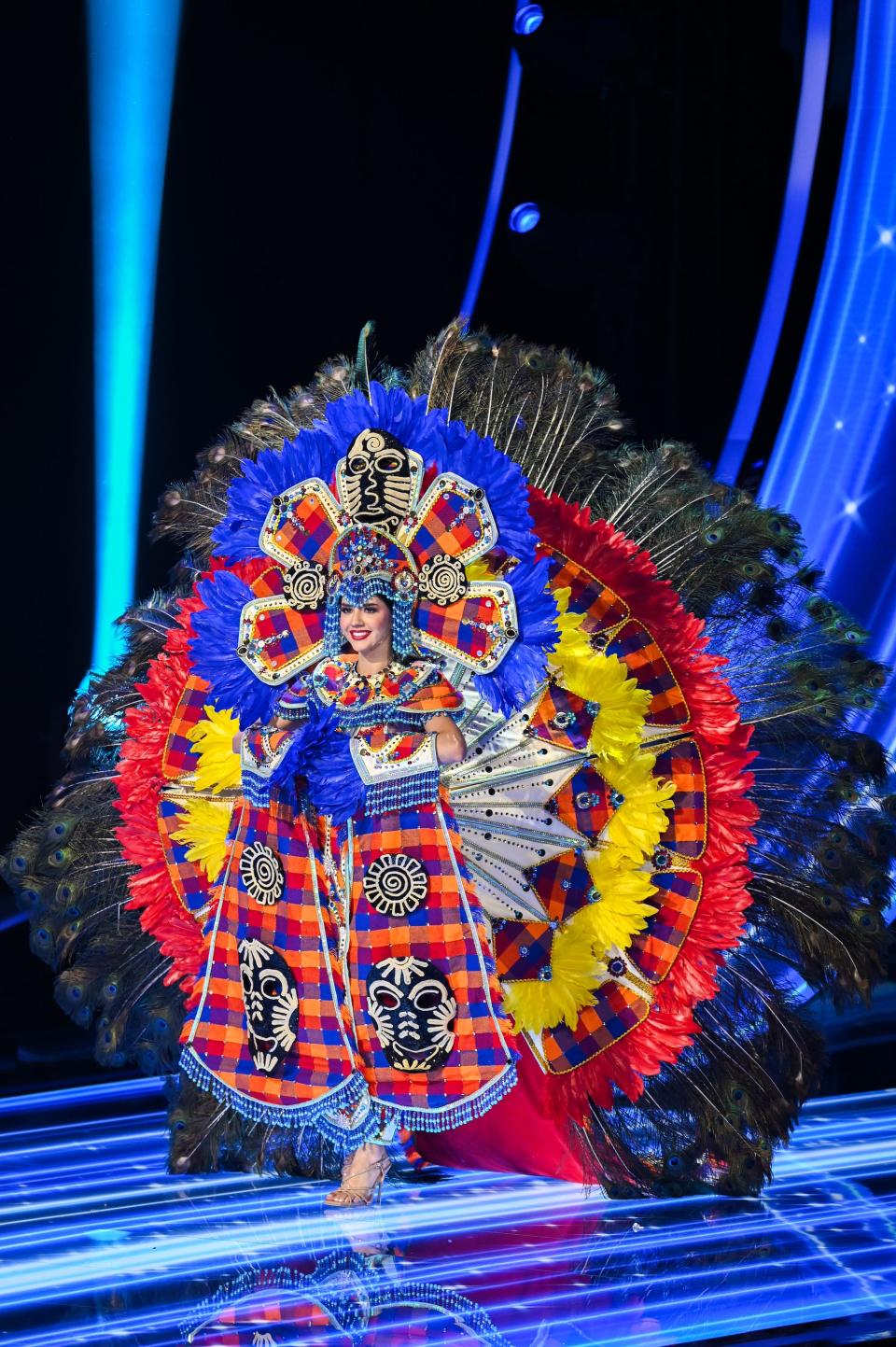 Miss Honduras 2023 participates in the Miss Universe National Costume Contest.