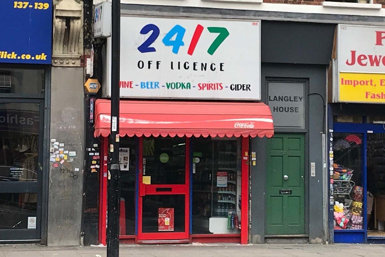 The newsagent in Whitechapel is one of several in the borough to face raids and the loss if its licence since Tower Hamlets launched its No Laughing Matter campaign two years ago: Rachael Burford