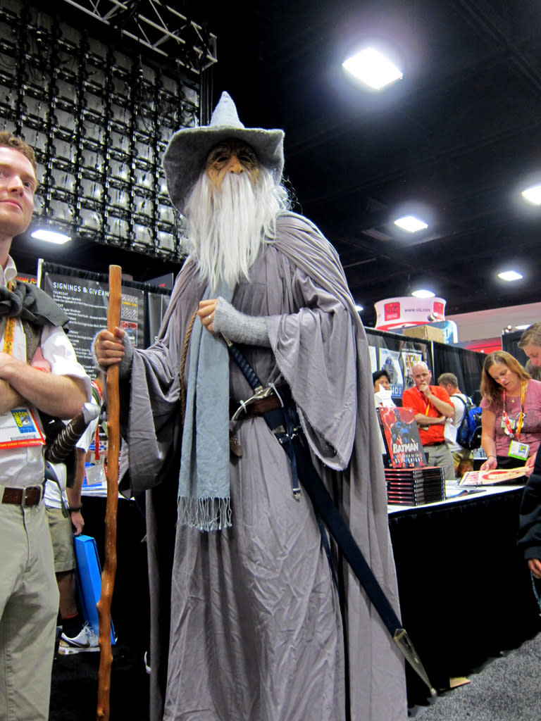 Gandalf the Grey declares you shall not pass - San Diego Comic-Con 2012