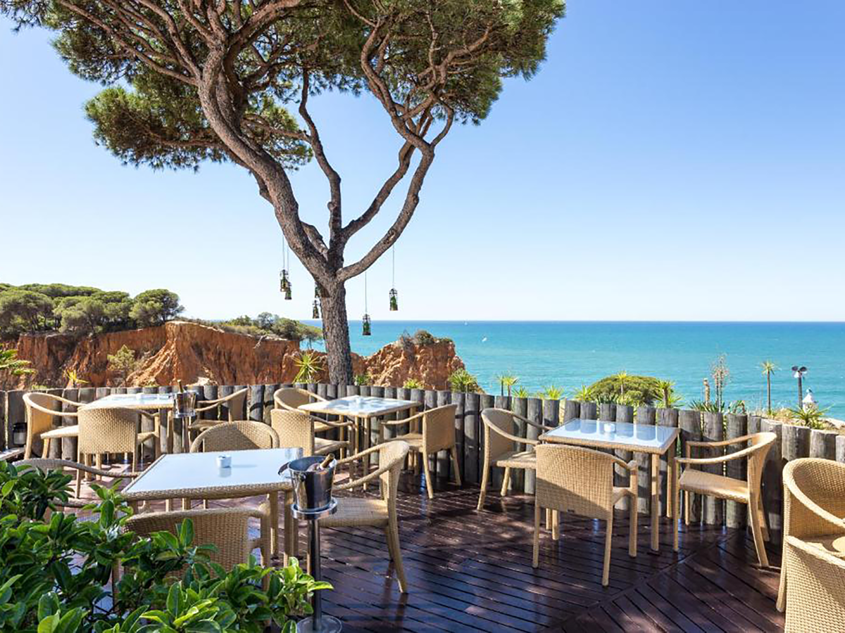 This gorgeous seaside hotel has a fish restaurant, beach café, champagne bar and more (Booking.com)