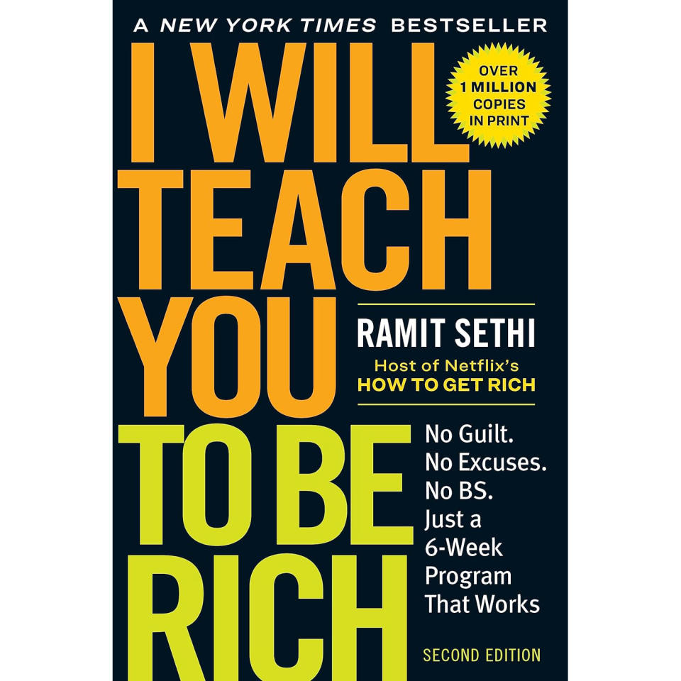 I Will Teach You to Be Rich, Second Edition: No Guilt. No Excuses. No BS. Just a 6-Week Program That Works. (Photo: Amazon SG)