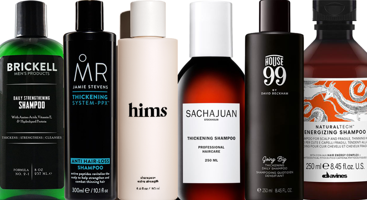 12 of the best shampoos for men that help thinning hair