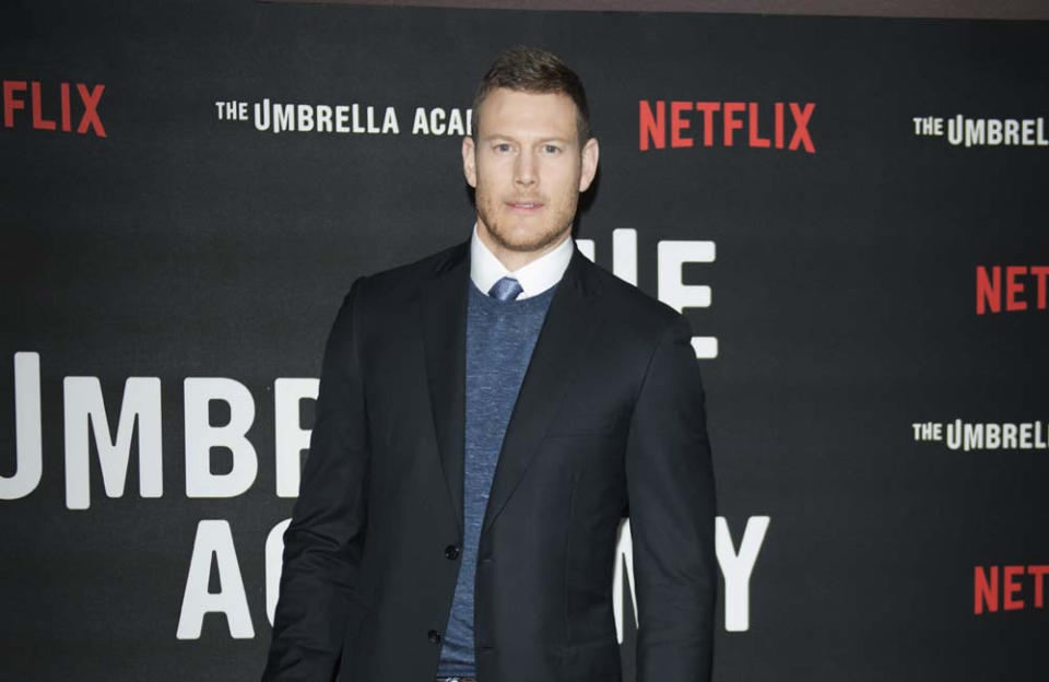 Tom Hopper stars in Resident Evil: Welcome to Racoon City credit:Bang Showbiz