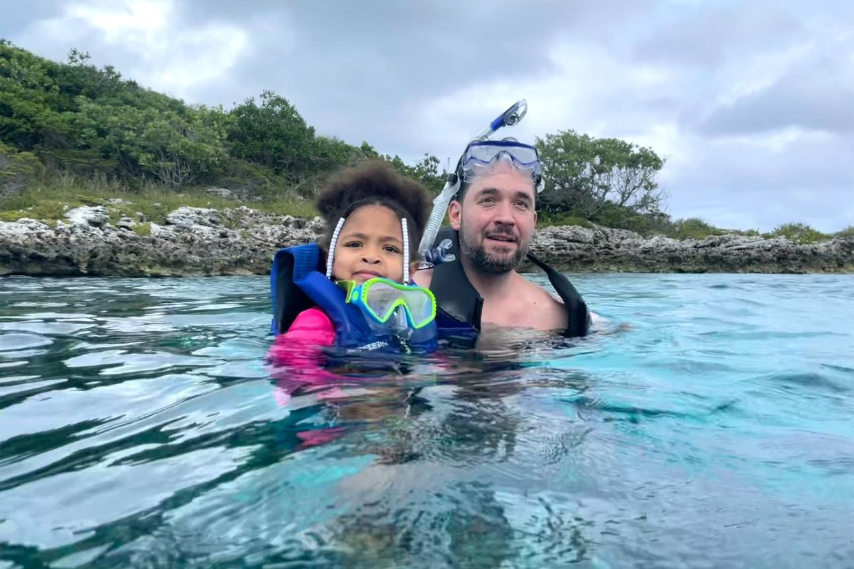 Alexis Ohanian, daughter Olympia