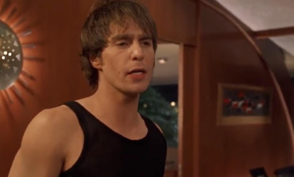 Sam Rockwell as Eric Knox in "Charlie's Angels"