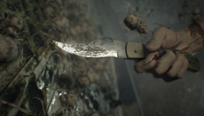 You get to use this knife in Resident Evil 7 Biohazard.