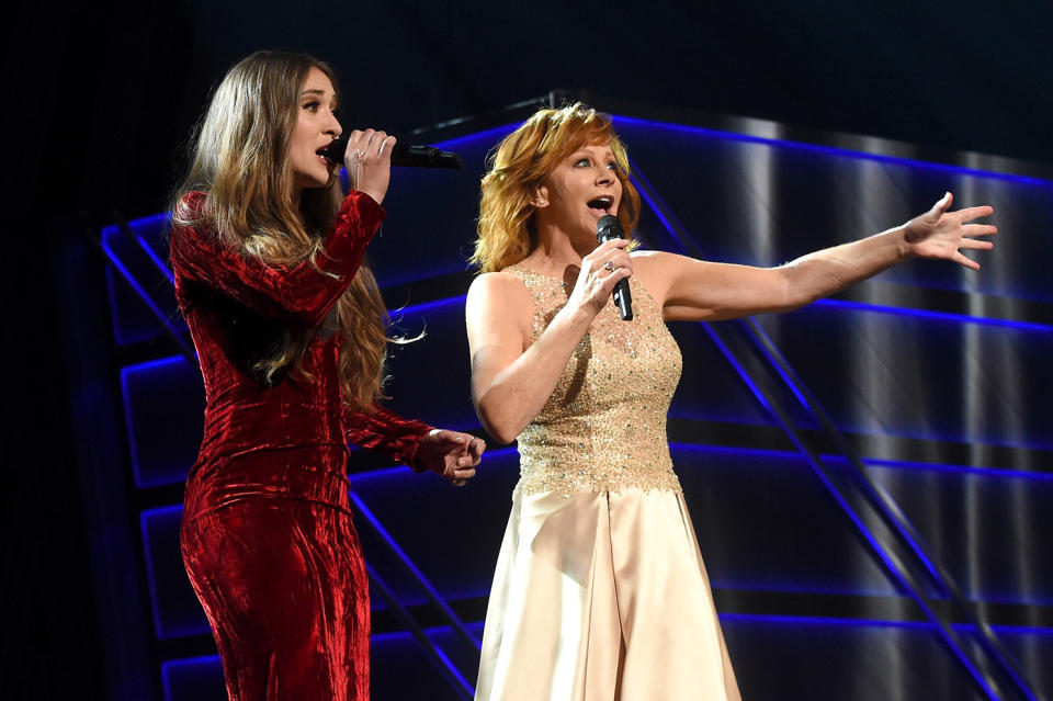 Lauren Daigle and Reba McEntire