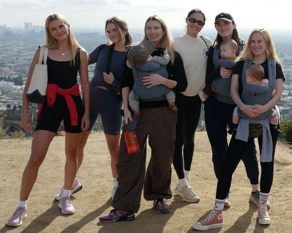 <p>Courtesy of Rumer Willis</p> Justyna Hammond, Stormi Bree, Dree Louise Hemingway, Audrey Lord, and Rumer Willis at Rumer's Community Walk