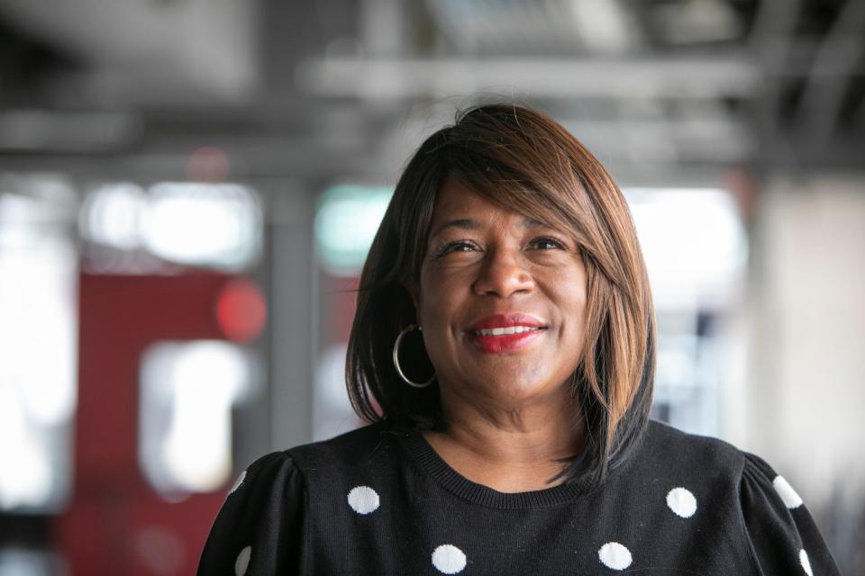 Monique Marks, president, and CEO of Franklin Wright Settlements, on March 11, 2021. The organization is all about helping Detroiters with basic life, social and family needs.