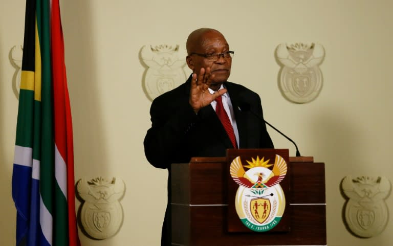 Why Jacob Zuma resigned