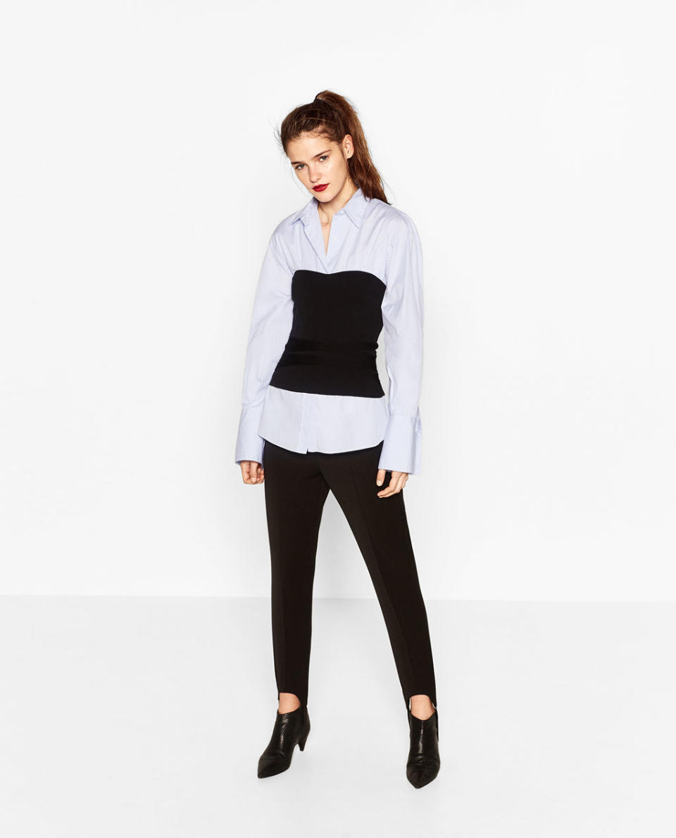 <p><a rel="nofollow noopener" href="http://www.zara.com/us/en/woman/knitwear/view-all/sweetheart-top-with-straps-c733910p3933014.html" target="_blank" data-ylk="slk:Sweetheart Top With Straps, $26;elm:context_link;itc:0;sec:content-canvas" class="link ">Sweetheart Top With Straps, $26</a></p>