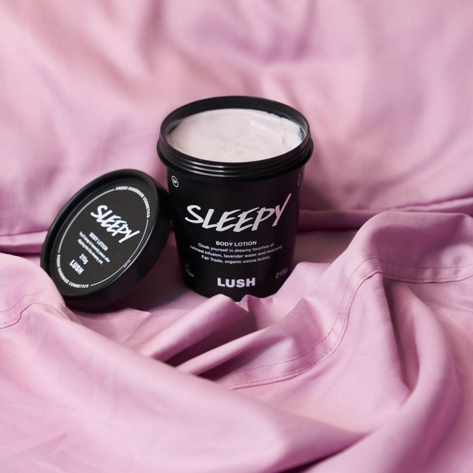 Lush Sleepy body lotion. Photo: Lush.