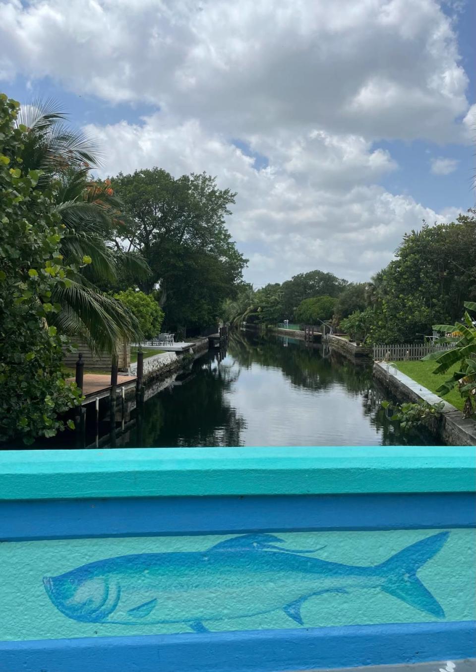 El río Tarpon, en Fort Lauderdale, es una de las vías fluviales del sur de la Florida con un problema persistente de bacterias.