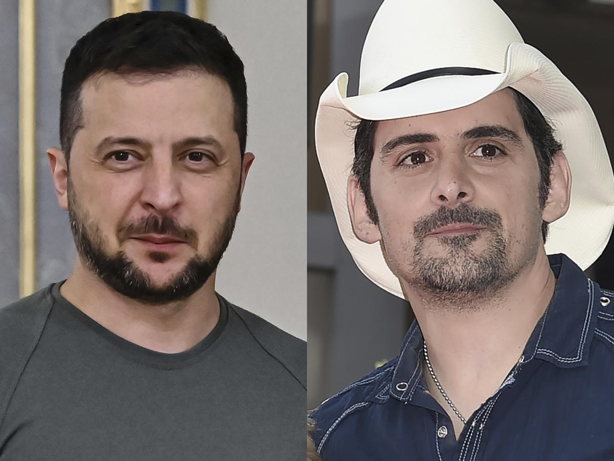 #Brad Paisley pens country song featuring Ukraine’s Zelensky