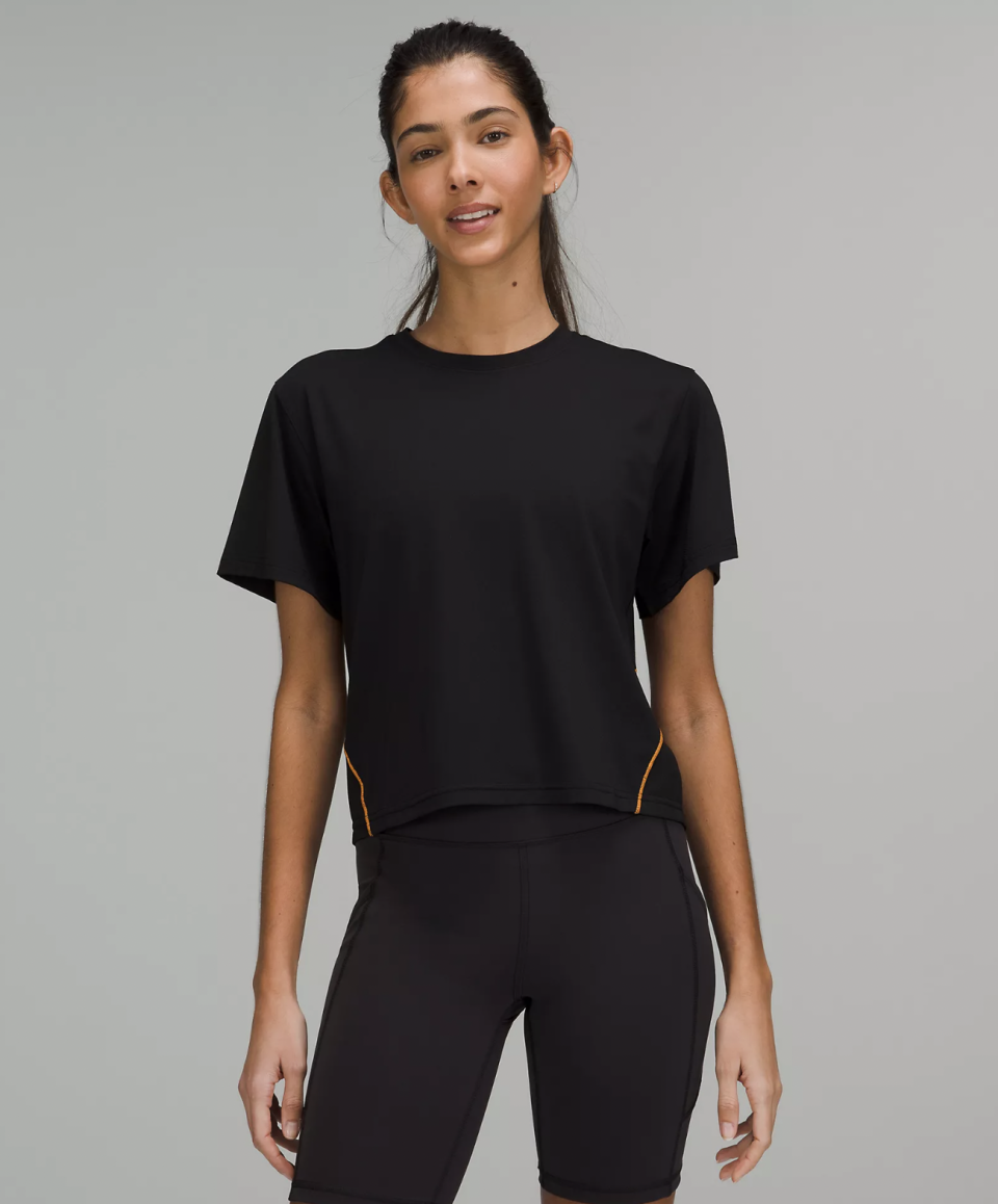 Ventilated Open-Back Training T-Shirt (Photo via Lululemon)