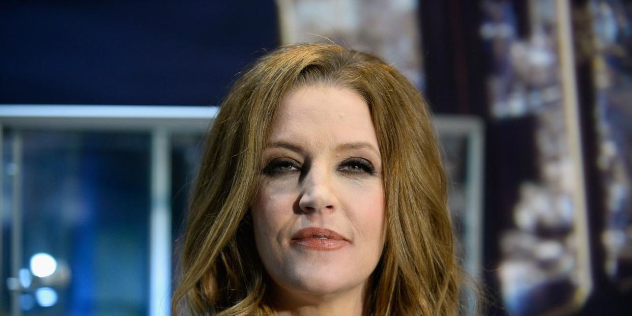 las vegas, nv april 23 singer lisa marie presley attends the ribbon cutting ceremony during the grand opening of graceland presents elvis the exhibition the show the experience at the westgate las vegas resort casino on april 23, 2015 in las vegas, nevada photo by bryan steffywireimage