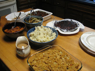 vegan thanksgiving dinner