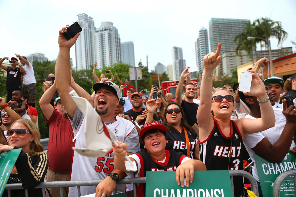 Miami Heat Victory Parade And Rally