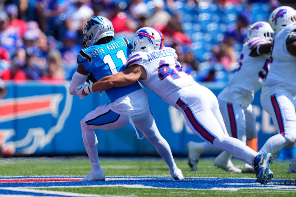 Bills' Joe Andreessen named to 2024 NFL 'AllPreseason team' Yahoo Sports