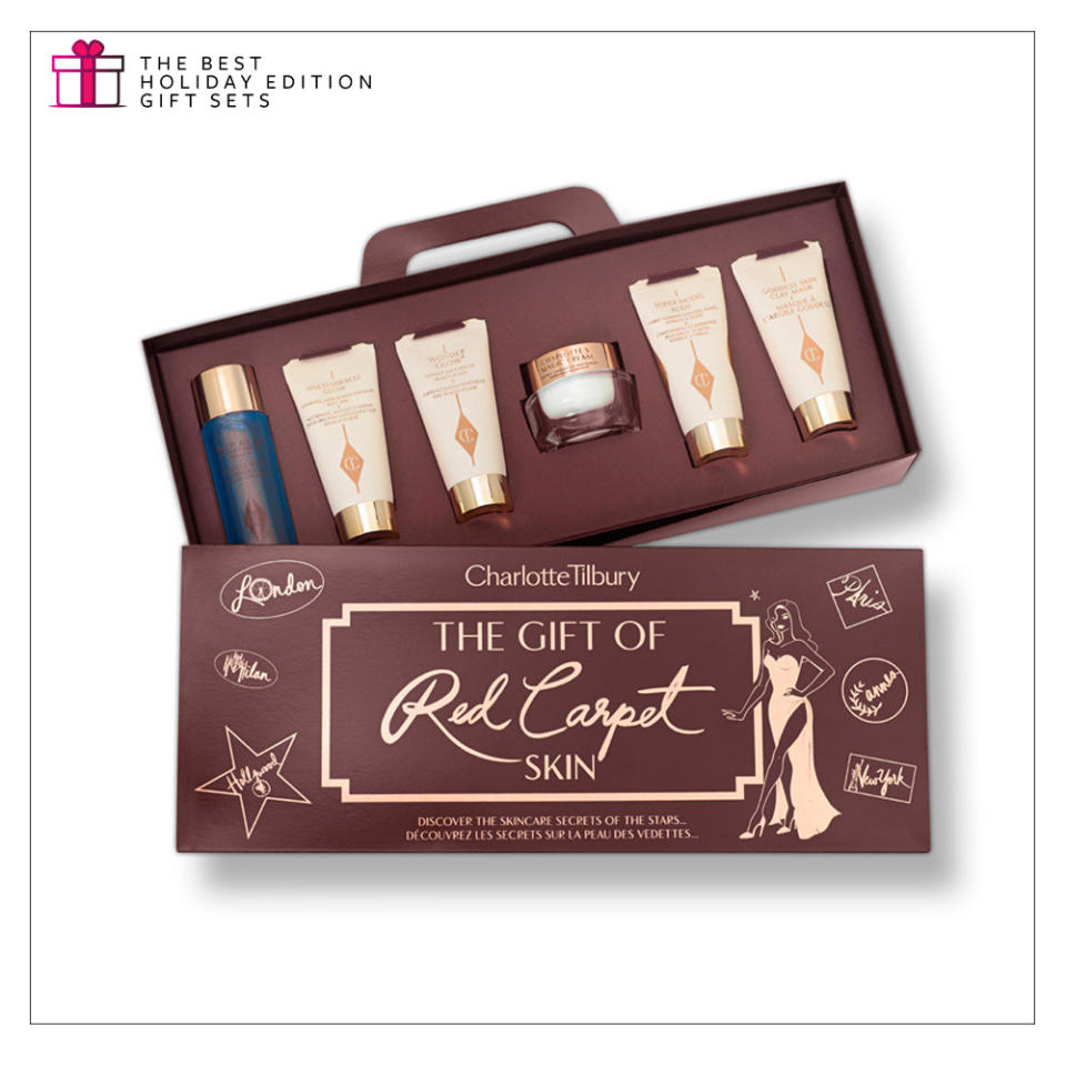 Charlotte Tilbury’s Gift of Red Carpet Skin Travel Set