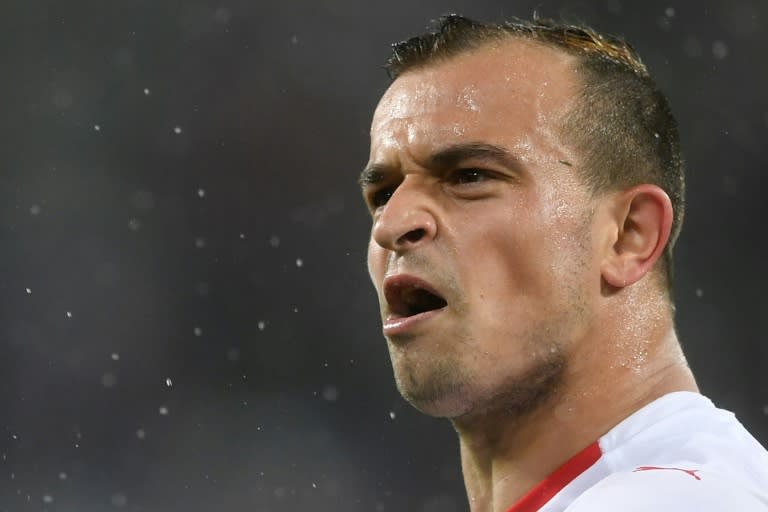 Xherdan Shaqiri's long-range shot earned Switzerland a crucial victory