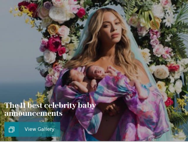 The 11 best celebrity baby announcements