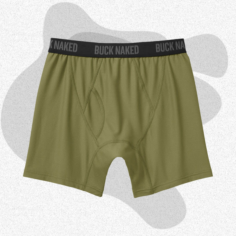 <p>Courtesy of Duluth Trading Co.</p><p>Tired of drawers that quickly develop holes or tears? Grab a pair of Buck Naked briefs from Duluth Trading Co. <a href="https://www.reddit.com/r/BuyItForLife/comments/xjzc38/mens_underwear_that_arent_boxer_briefs/" rel="nofollow noopener" target="_blank" data-ylk="slk:Reviewers on Reddit;elm:context_link;itc:0;sec:content-canvas" class="link ">Reviewers on Reddit</a> rave about these hardy boxer briefs that fit muscular thighs and can survive years of washes and wear. The Buck Naked briefs are made from a durable nylon-spandex knit fabric, and they’re built for active days: The knit construction helps them breathe, so you stay cool and comfortable, and they’re coated with an anti-odor treatment to ward off foul smells. </p><p>[$23; <a href="https://go.skimresources.com?id=106246X1712071&xs=1&xcust=mj-bestathleticunderwear-mcharboneau-081823-update&url=https%3A%2F%2Fwww.duluthtrading.com%2Fs%2FDTC%2Fmens-go-buck-naked-performance-boxer-briefs-76015.html" rel="noopener" target="_blank" data-ylk="slk:duluthtrading.com;elm:context_link;itc:0;sec:content-canvas" class="link ">duluthtrading.com</a>]</p>