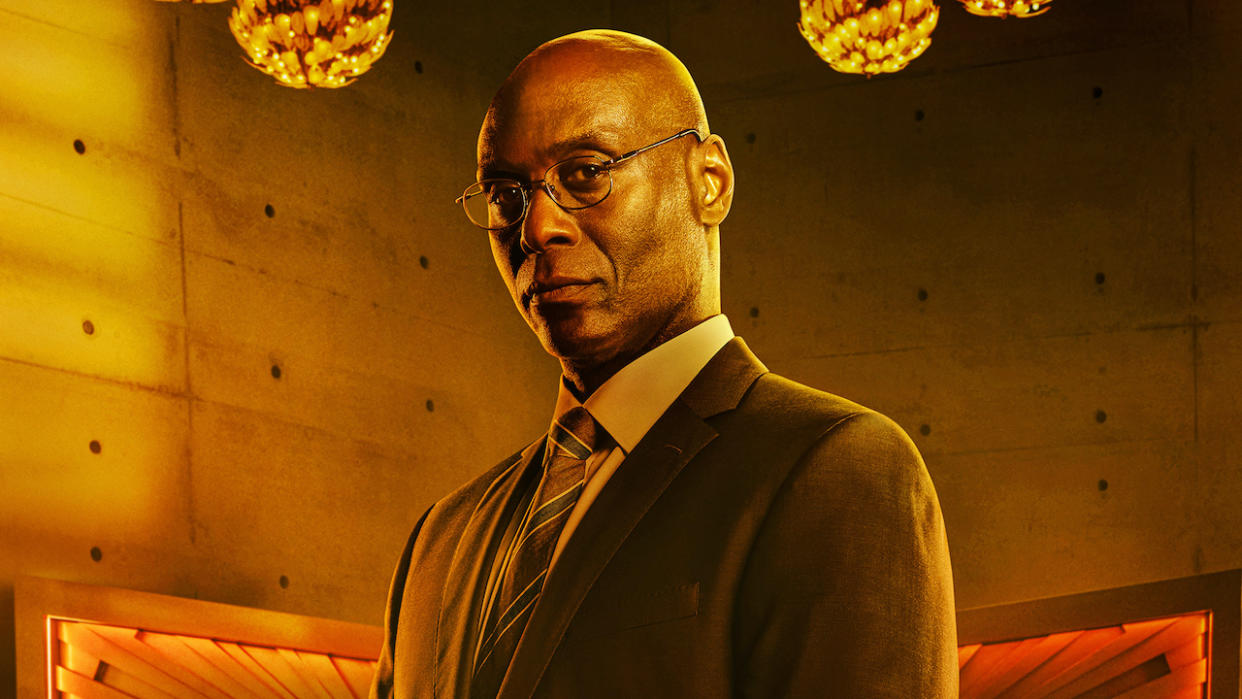  Promo image of Lance Reddick's Charon in John Wick: Chapter 4 