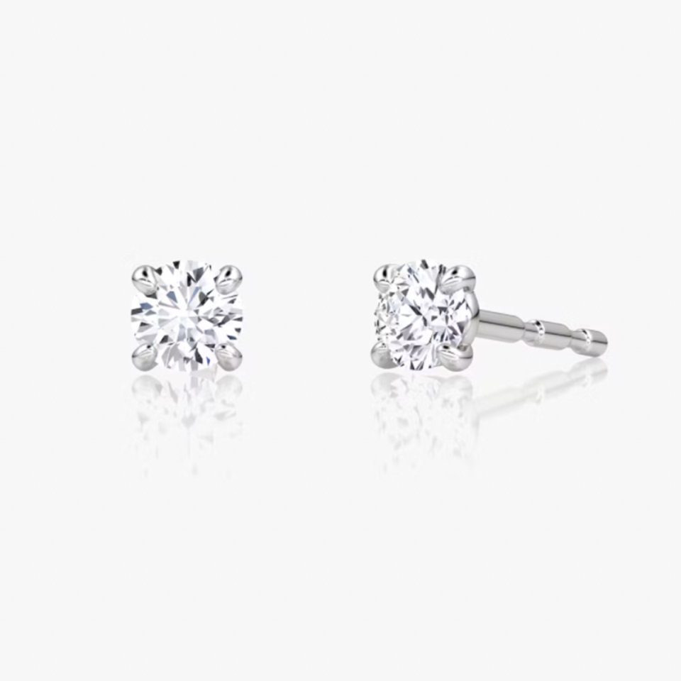 diamond stud earrings