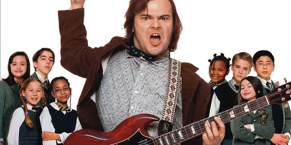 Jack Black delivers a musical education in 'School Of Rock' - Credit: Paramount